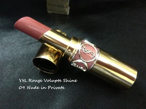 ysl rouge volupte oil in stick nude in private|YSL Rouge Volupte Shine Oil.